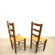 Chaises rustiques années 60/70