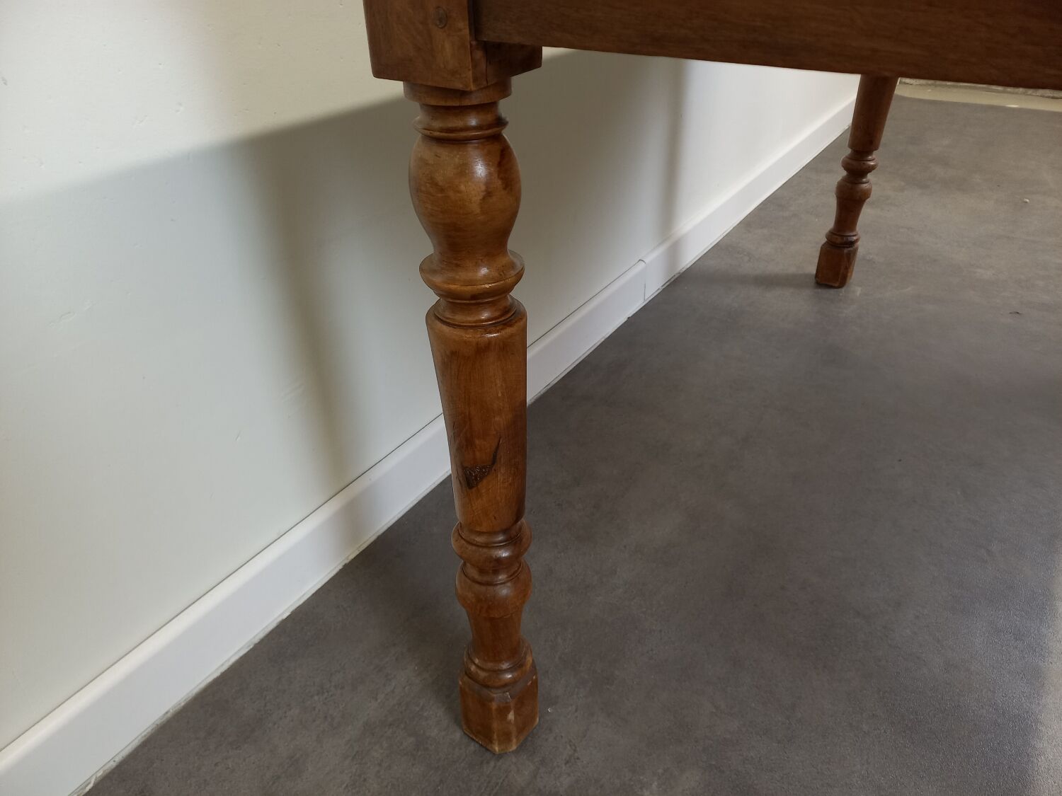 Walnut bistro table