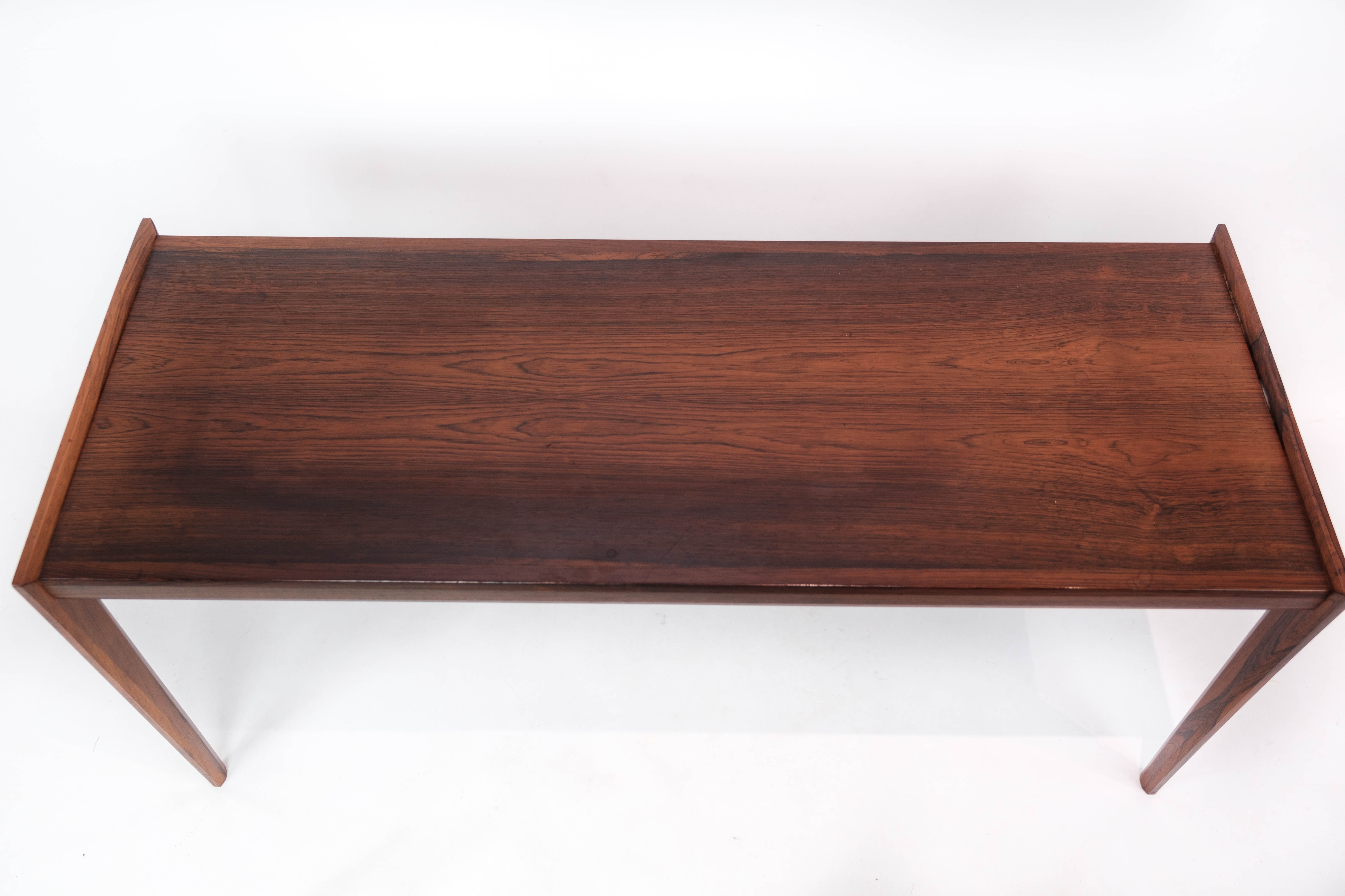 Table basse en palissandre de design danois des années 1960