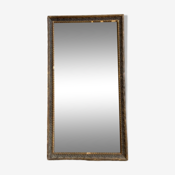 Old rectangular mirror