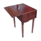 Table à volets en placage de noyer