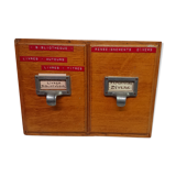 Old wooden binder