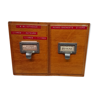 Old wooden binder