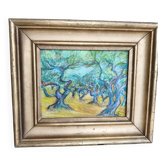 Impressionist painting.