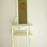 Coiffeuse vintage meuble miroir ancien