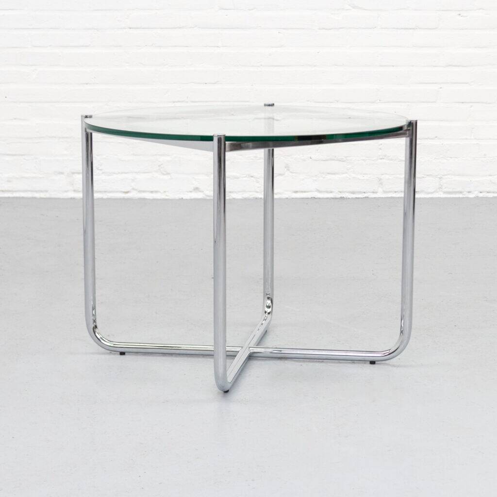 MR coffee table Mies van der Rohe for Knoll, 1980s