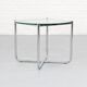 MR coffee table Mies van der Rohe for Knoll, 1980s
