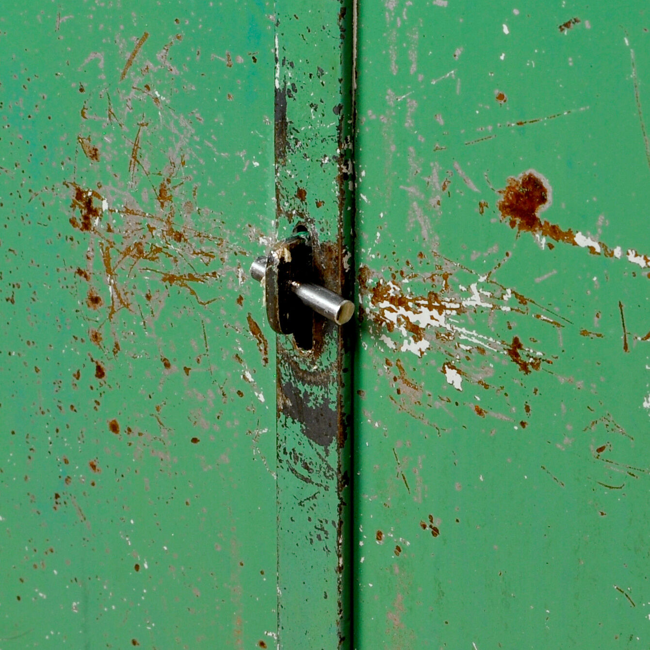 Industrial Iron Cabinet, 1960s