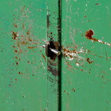 Industrial Iron Cabinet, 1960s