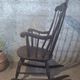 Windsor rocking chair from the 1960s – sign Stol Kamnik Yugoslavia