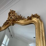 Antique gilded mirror