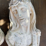 Head of Christ and Mary