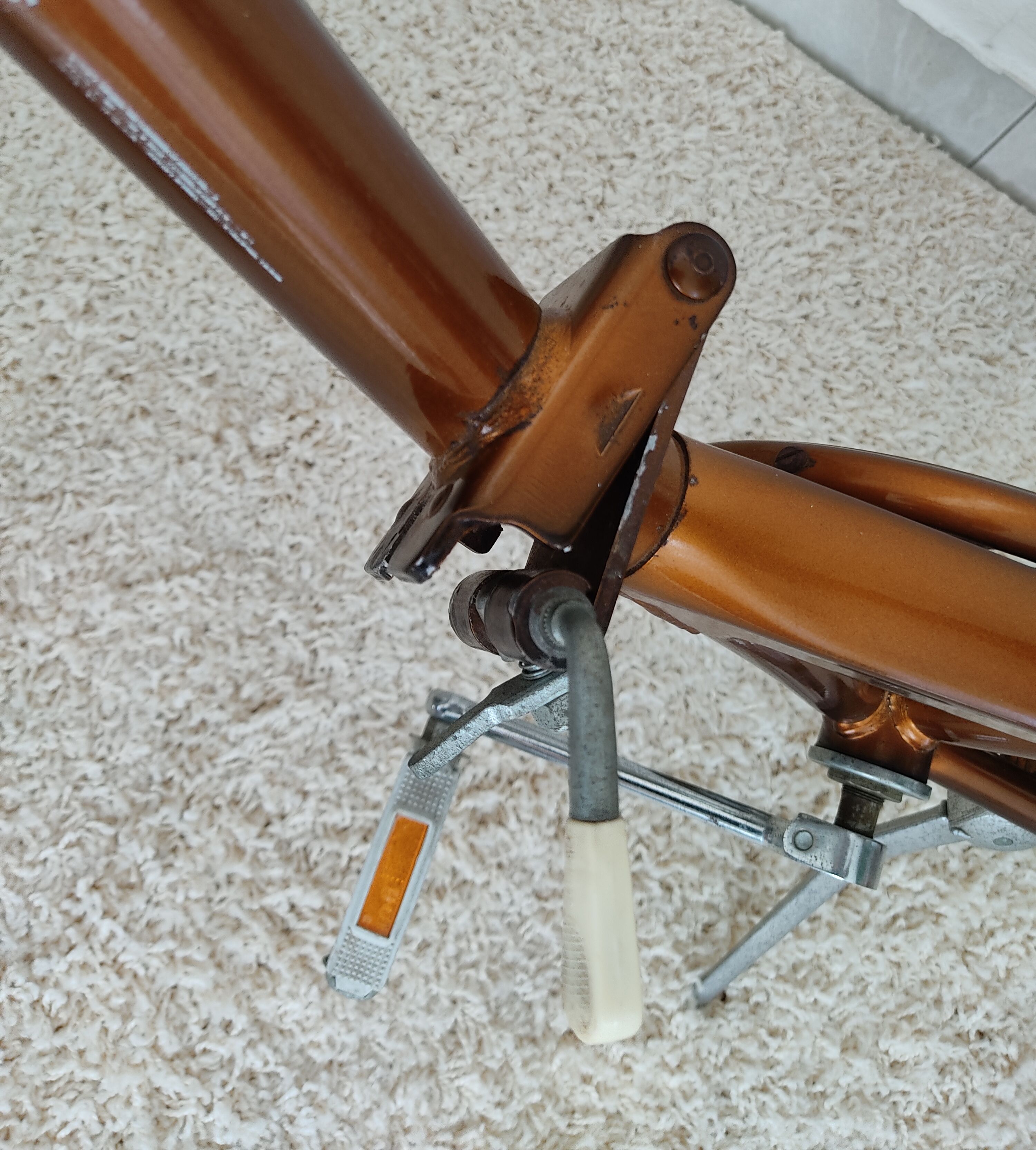 Vintage folding bike