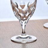 6 grands verres en cristal Royal