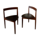 Paire de chaises de Hans Holsen