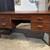 Oak administration desk