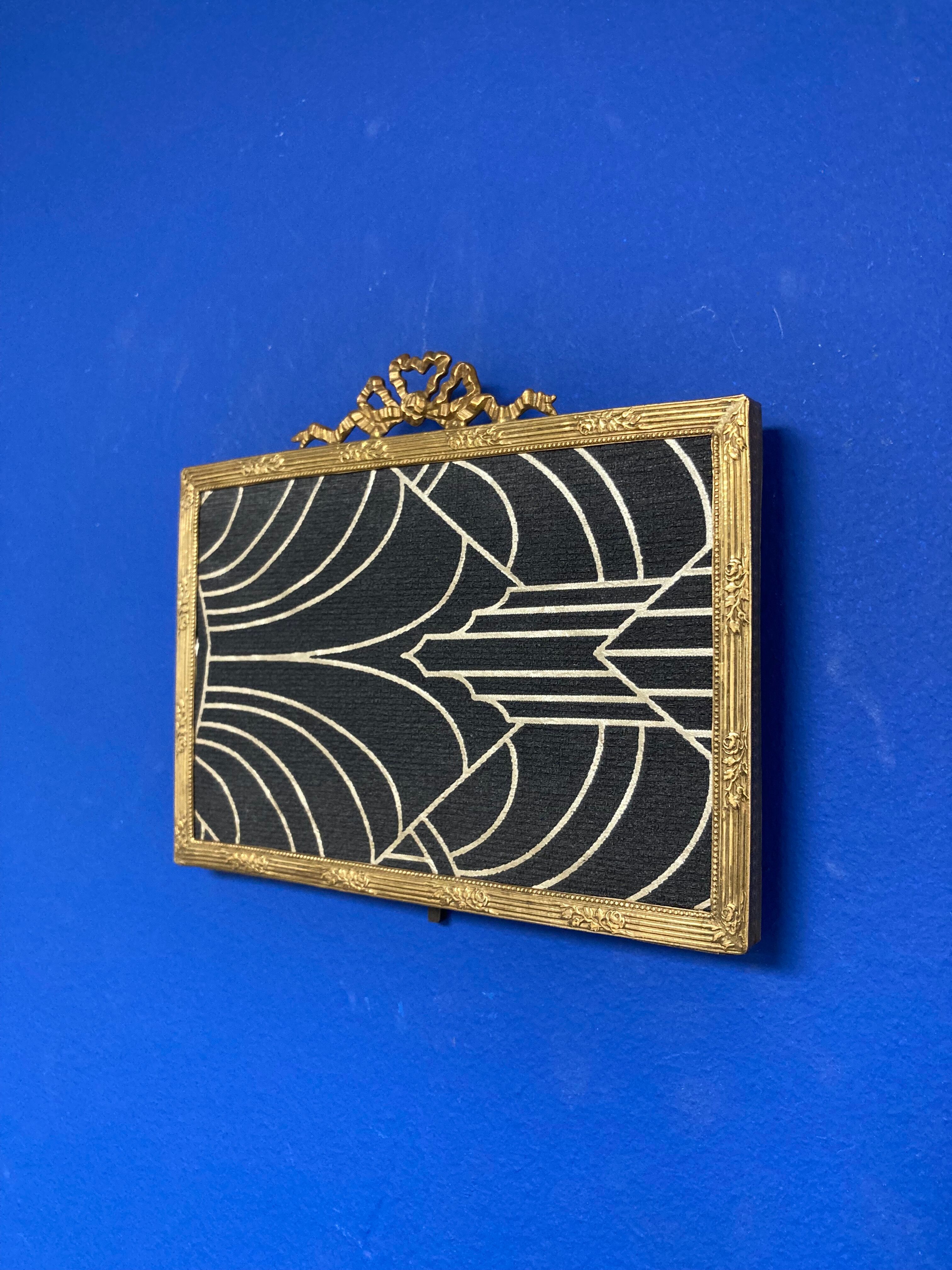 Vintage brass frame
