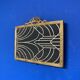 Vintage brass frame