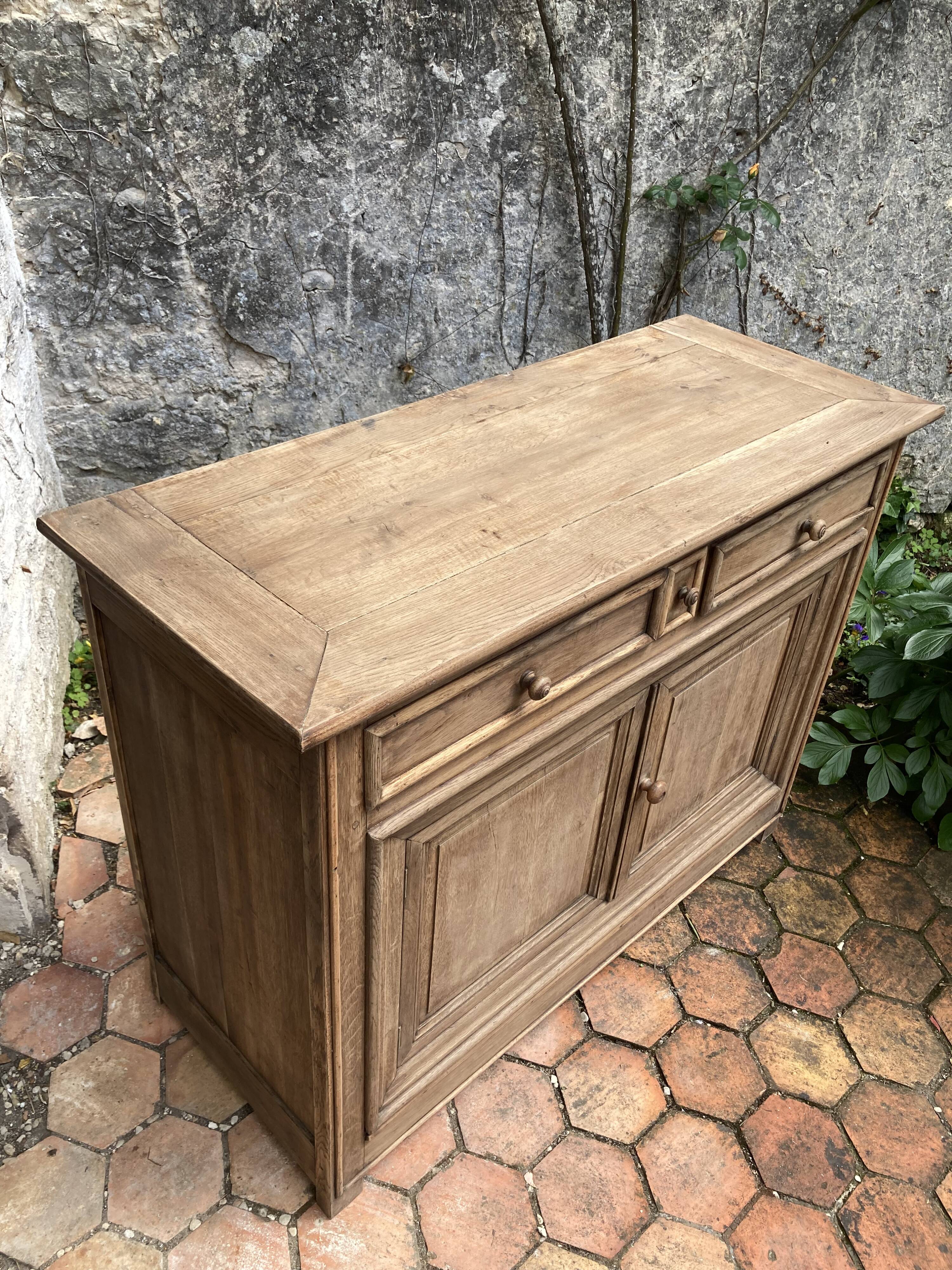 Antique solid wood sideboard
