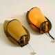 Two enchanting original Mid Century Modern brass wall lamps