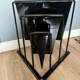 Markus Børgens for D-Tec Magazine Rack – Postmodern Design 1980s