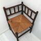 Fauteuil d'angle ancien
