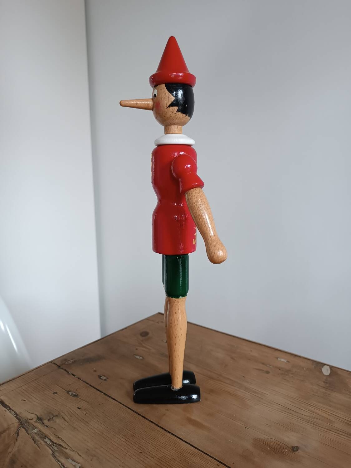 Wooden Pinocchio from the 80s Italy