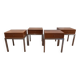 Bedside tables 4 pieces 70s Italy