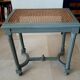 Louis XVI piano bench in wood and cane, perfectly restored