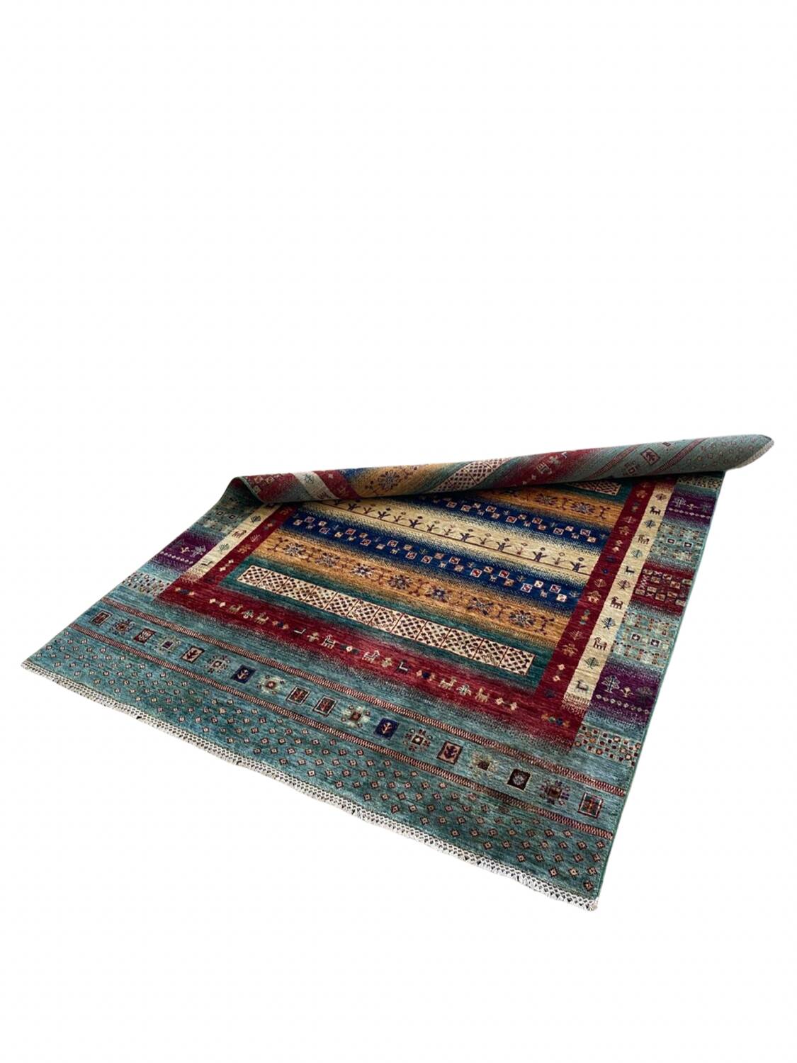 Tapis Afghan - Fait main - Neuf