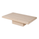 Table basse en travertin, 1970s
