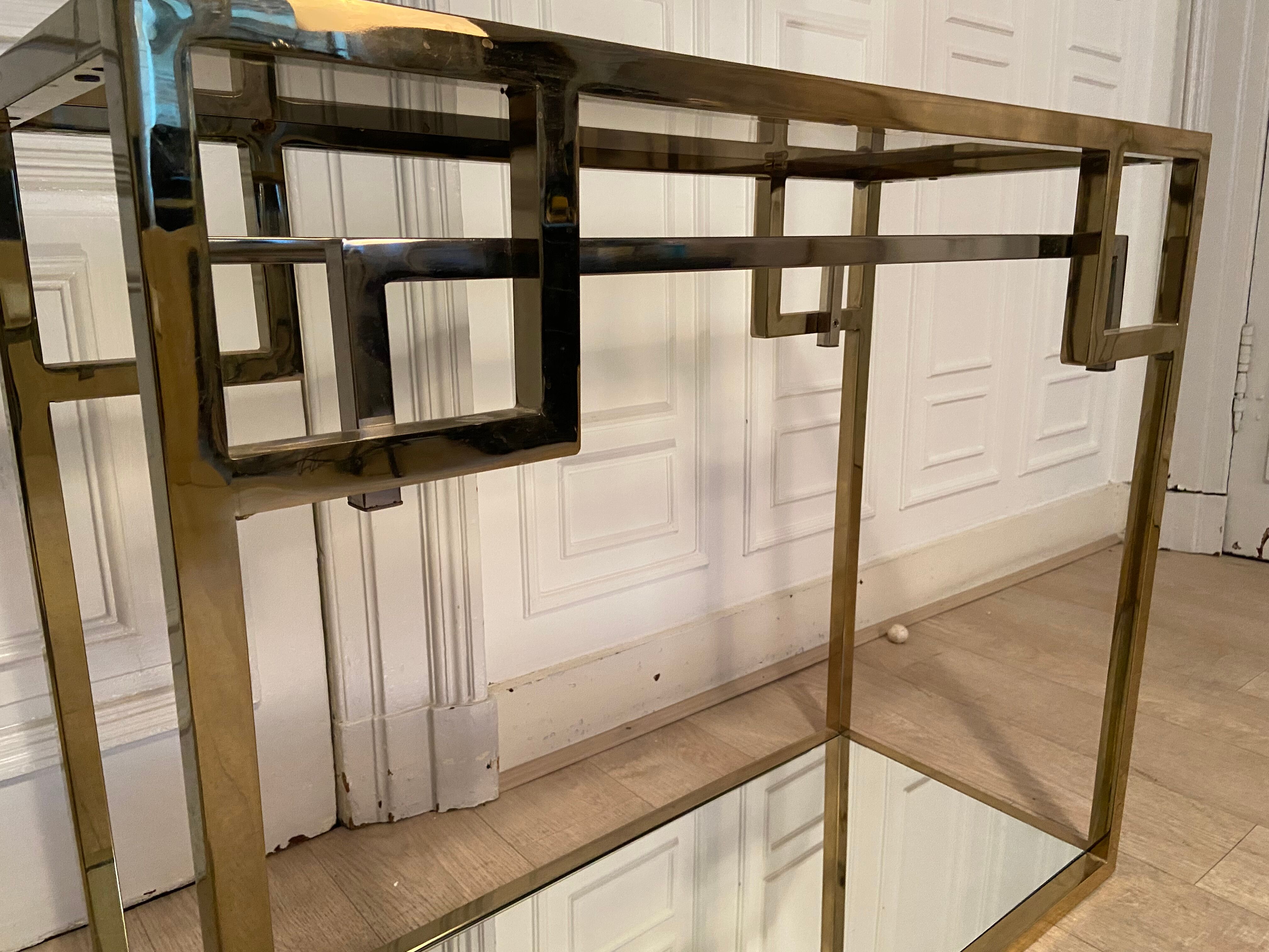 Console Belgo Chrom, Belgium, 1970s