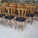 Set of 12 bistro chairs
