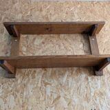 Oak wall shelf