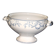 Antique soup tureen Sarreguemines U&C – Mozart model – Ironstone – decoration