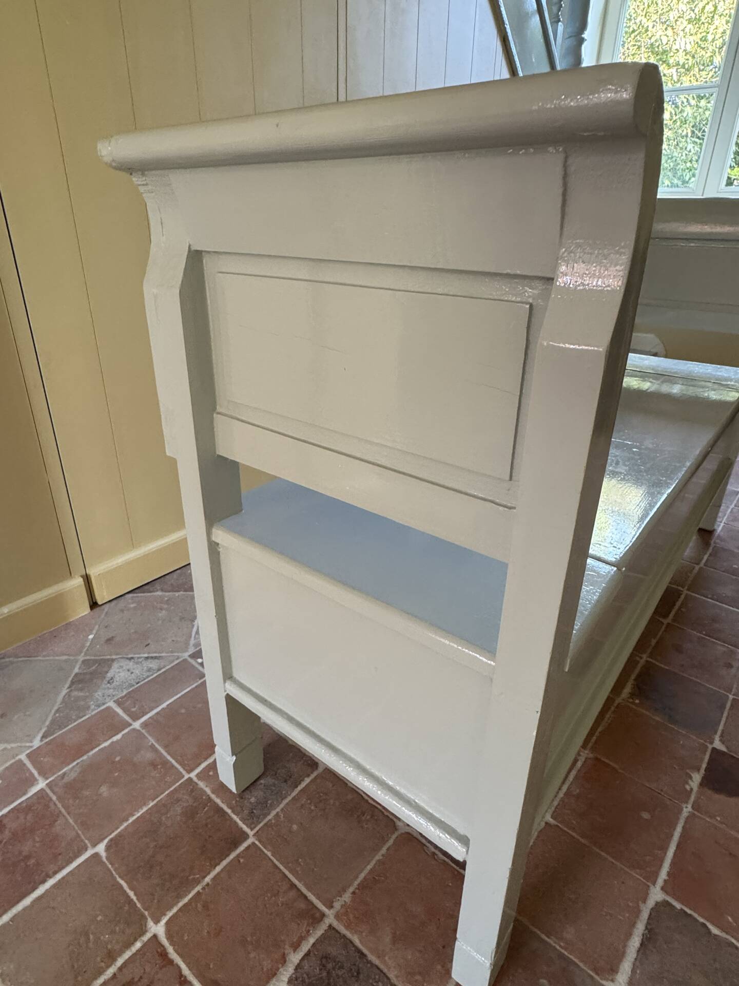 Wooden bench kitchen or hallway