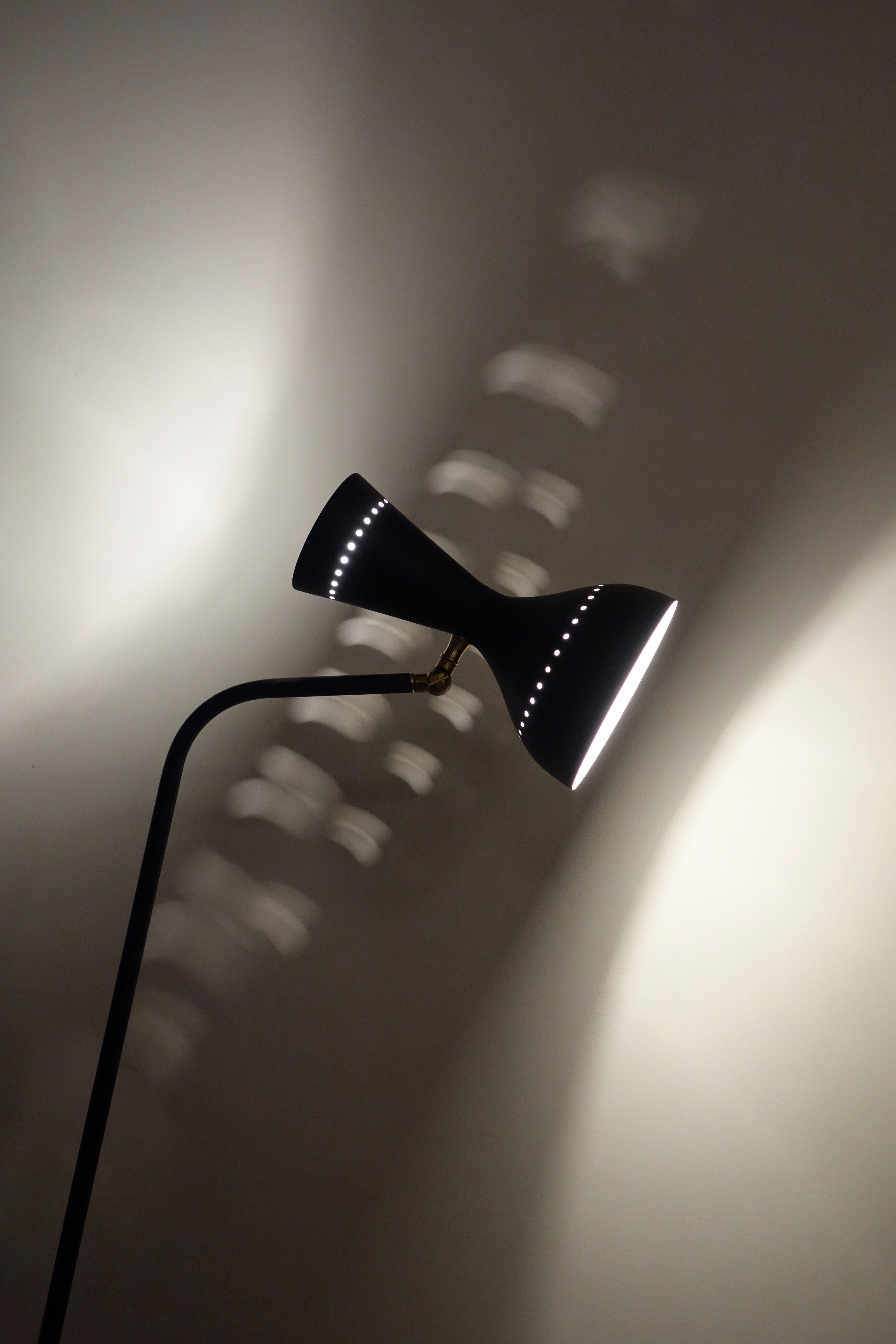 Italian lamp dialog black diabolo