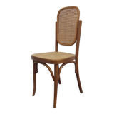 Chaise, canne en bois courbé, années 1960