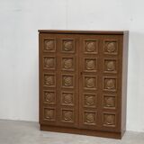 Vintage  brutalist bar cabinet, 1970