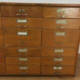 Craft furniture, drawer counter, oak