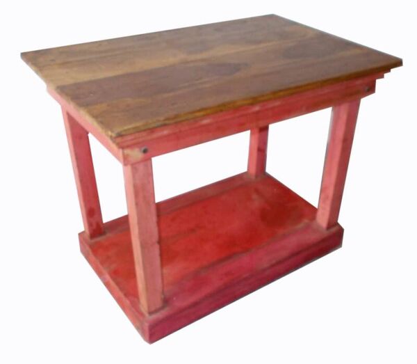 Table console desserte teck patine origine rose tha-in-daga inde