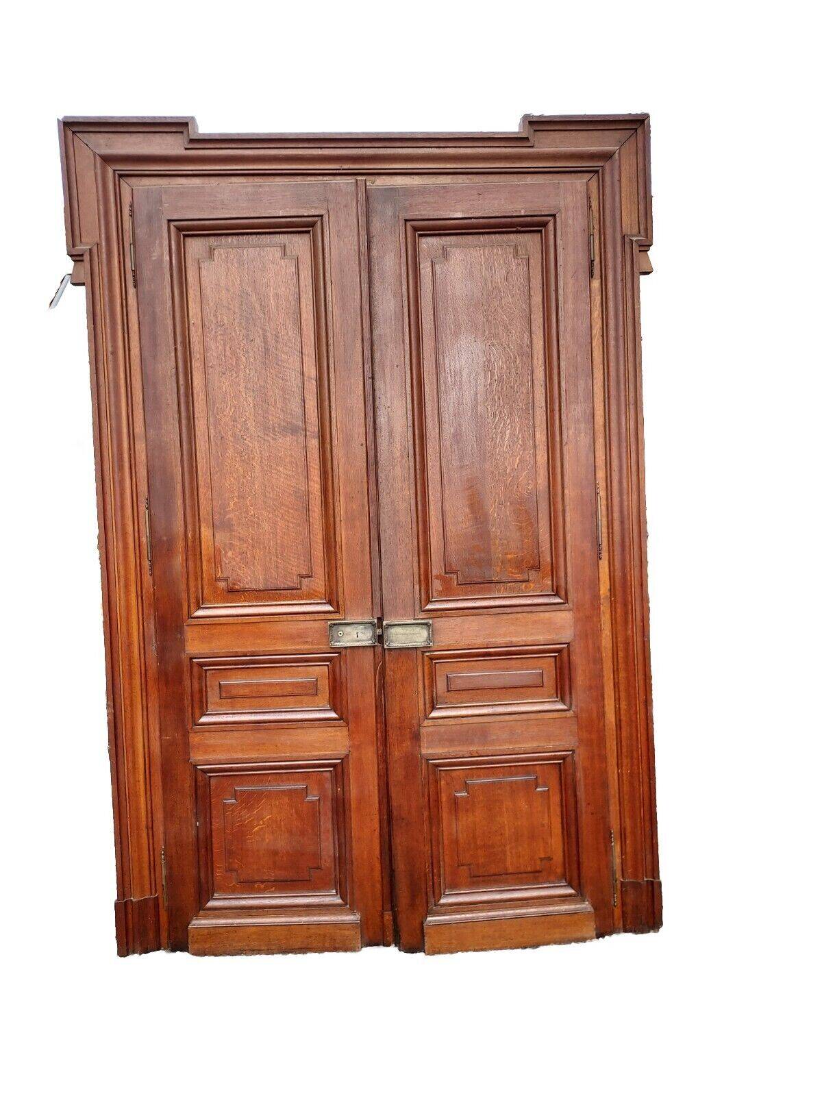 oak communication doors