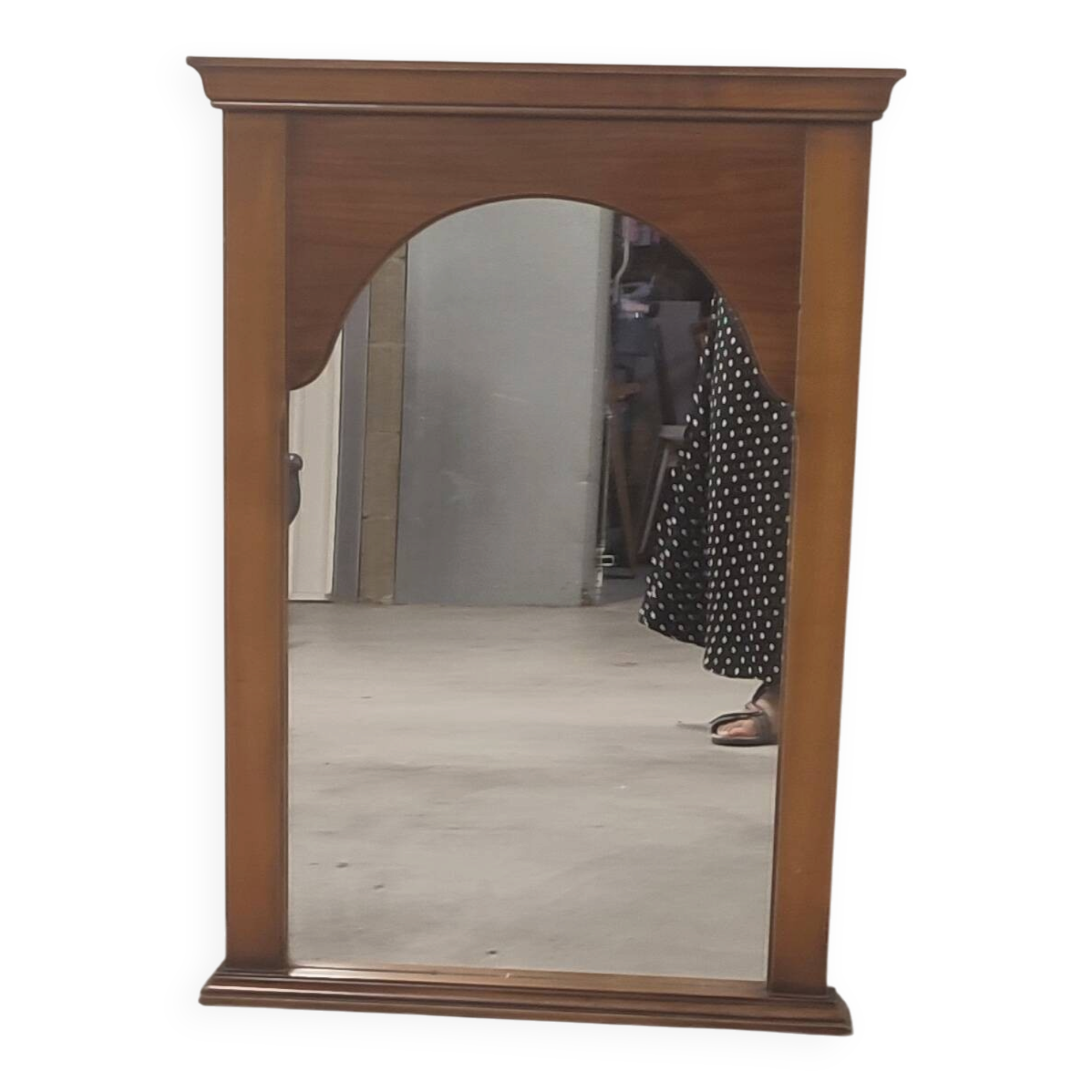 Miroir style classique en bois massif