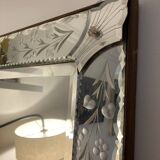 Venetian mirror with a close frame from the 1950s