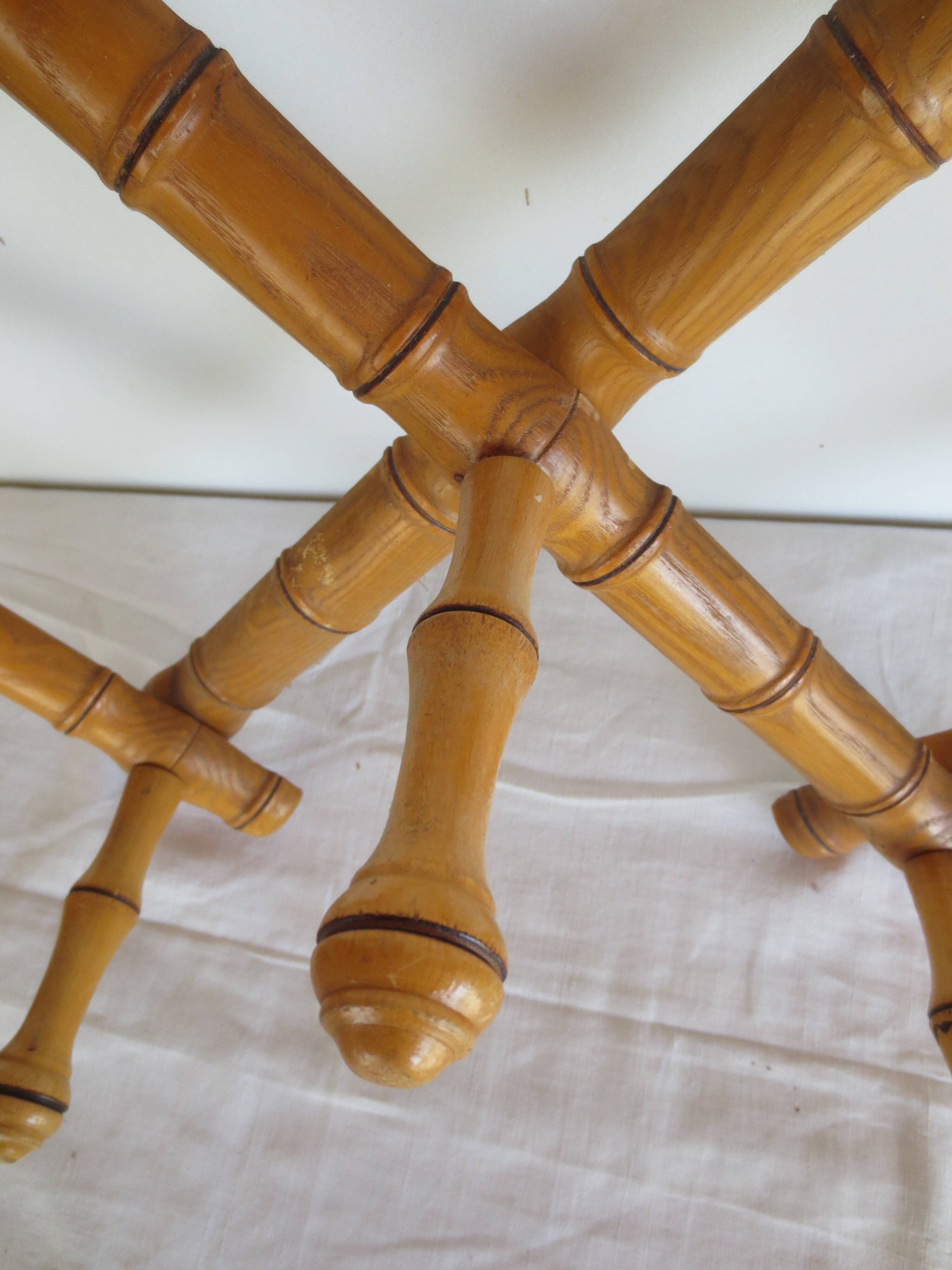 Wooden wall coat rack