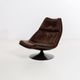 Leather F511 Lounge Chair by Geoffrey Harcourt for Artifort 1960s