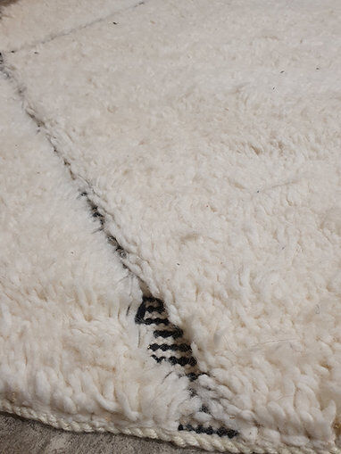 Tapis Béni Ouarain descente de lit