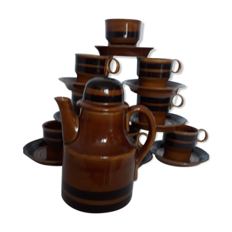 Höganäs Keramik vintage Swedish coffee set