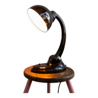 Art Deco Bakelite Desk Lamp Futurit 202 By Eric Kirkham Cole for Gummon Bratislava, Slovakia, 1930s