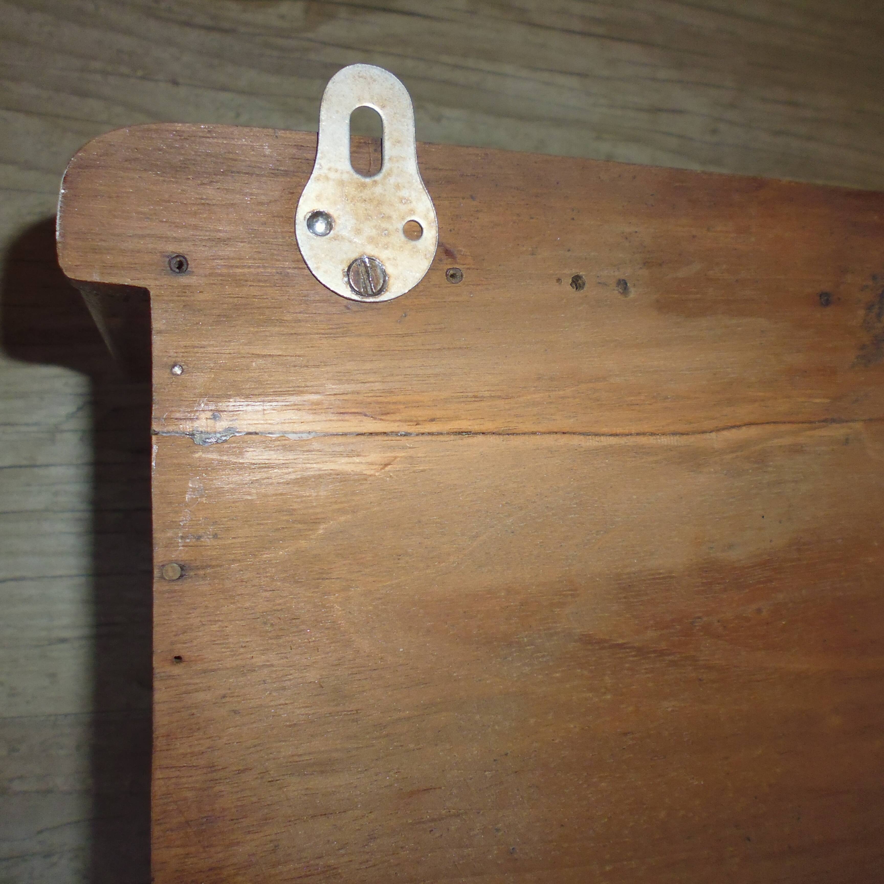 1900 walnut medicine cabinet